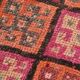 Tapis Couloir Turc Géométrique, Tapis Tribal Vintage, 87x366 Cm