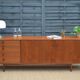 Enfilade « G-Plan danish design » par Kofod Larsen 2m35