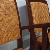 Pair of colonial style armchairs