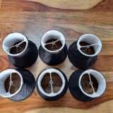 Set of 6 lampshades