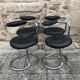 Set 4 chaises Giotto Spotino vintage
