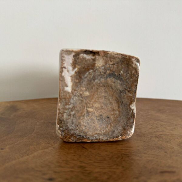 Vierge d'accouchée à l'Enfant en faïence XVIIIe 1780