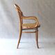 Viennese armchair in bentwood type canned bistro, circa 1900 UNGVAR