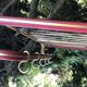 Vintage SNCF wall coat rack from the 60s