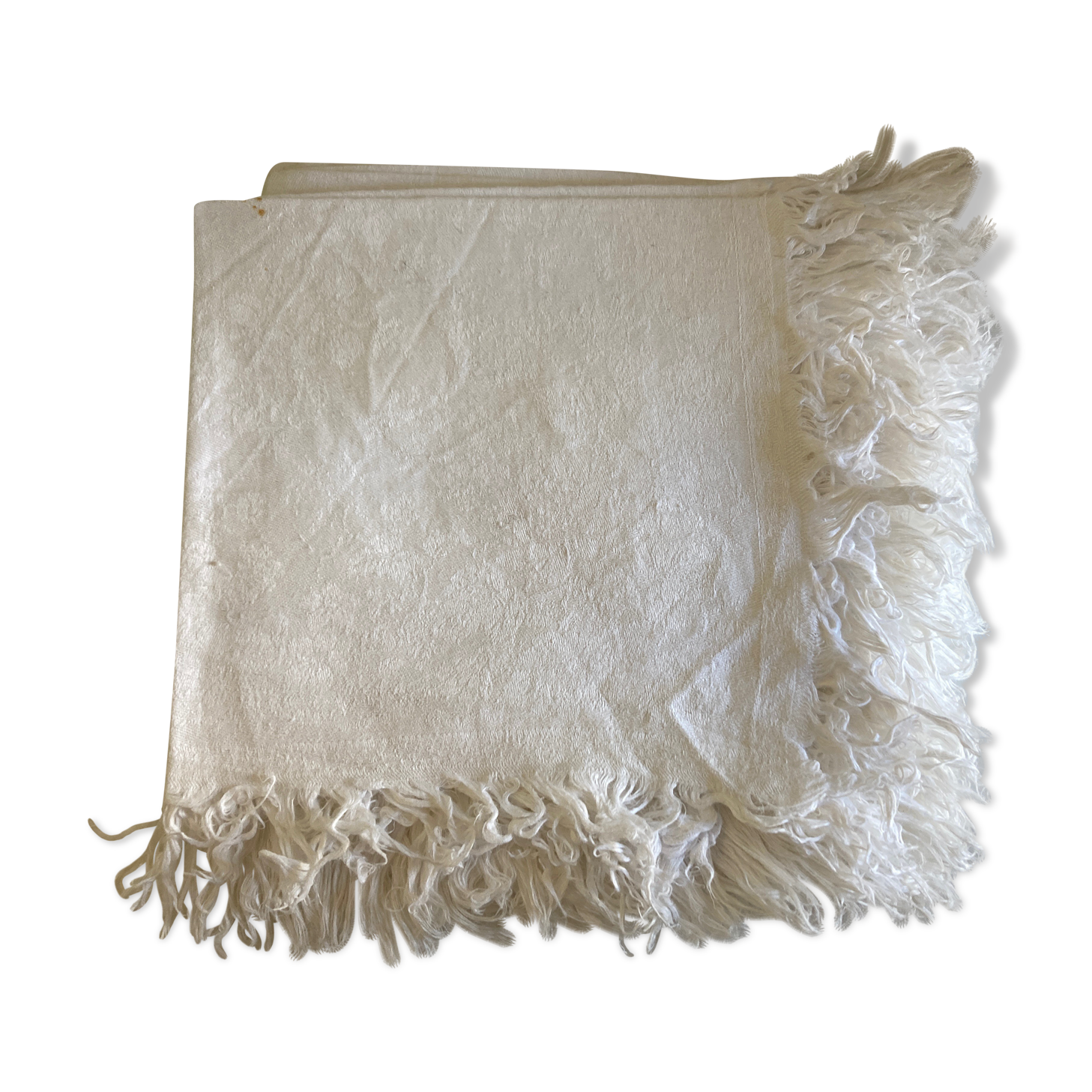 Product BHV Set of 8 towels in linen damask 19th