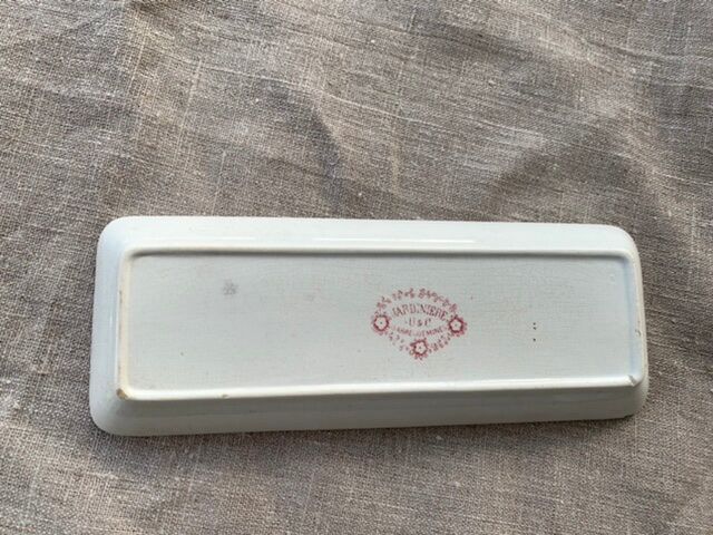 Toiletries, delight the planter uc sarreguemines art deco
