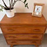 Vintage oak chest of drawers
