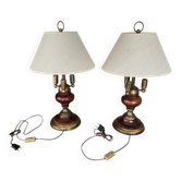 Ser of 2 Vintage lamps