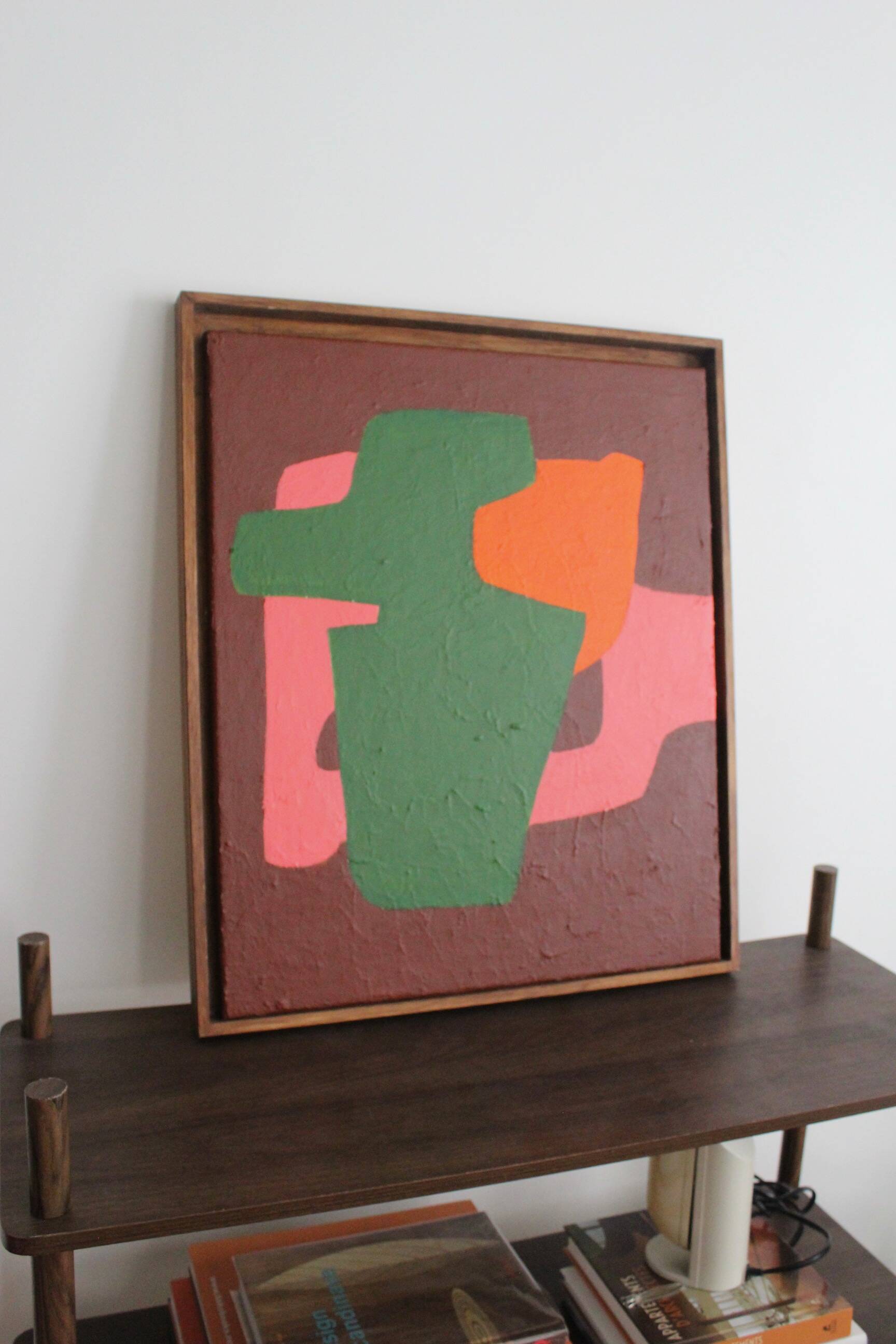 Abstrait contemporain "brick"
