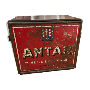 coffre antar plaque métal