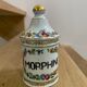 Pharmacy jar Morphine porcelain