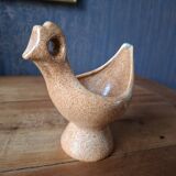 Zoomorphic ceramic candle holder 1950