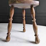 Brutalist tripod stools