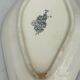 Antique ironstone dish – Salins Récamier – French earthenware dish