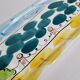 Enamelled ceramic dish, hand painted, Portugal, 36 cm