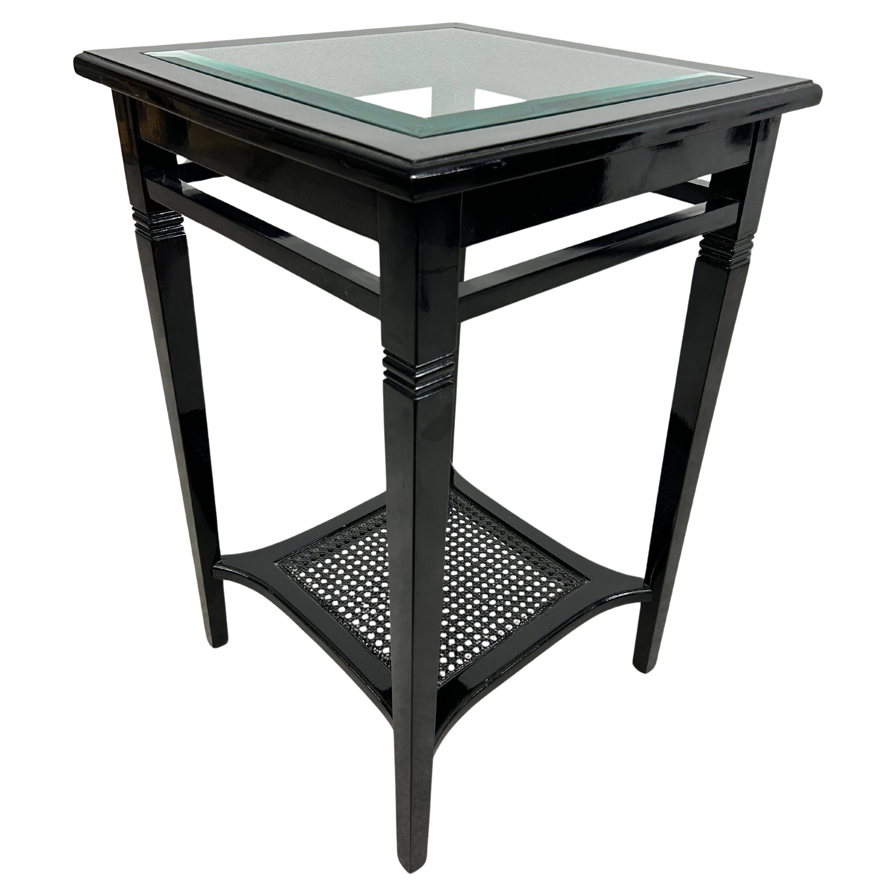 Black Art Nouveau side table