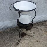 Old metal dressing table