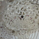 Balloon XIX th century crystal chandelier