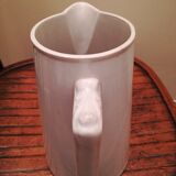 Opaque porcelain pitcher