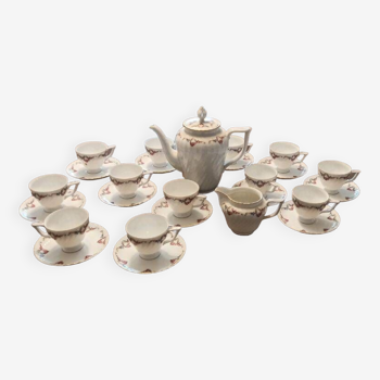 Bavarian porcelain coffee service