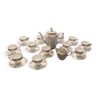 Bavarian porcelain coffee service