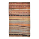 Turkish Anatolian Carpet, Vintage Pattern Rug, 163x259 Cm