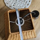 Wicker pendant light