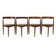 Chaises de Salle à Manger Roundette par Hans Olsen pour Frem Røjle, 1960s - Set de 4