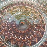 Pink glass lampshade