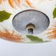 Glass hanging lamp by Zukov, Czechoslovakia, 1960