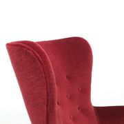 Artifort velvet red lounge chair by Theo Ruth, 1950's