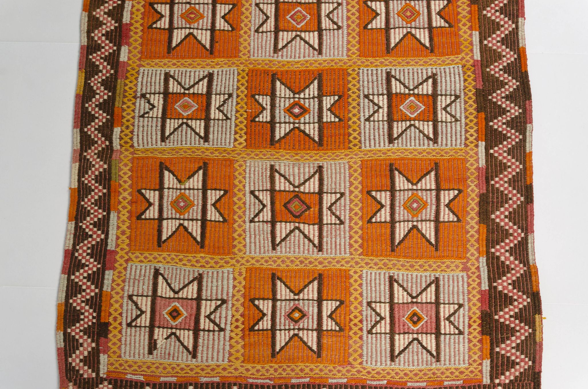 Vintage Turkish Kilim Rug, Handwoven Anatolian Accent Rug,sku-141