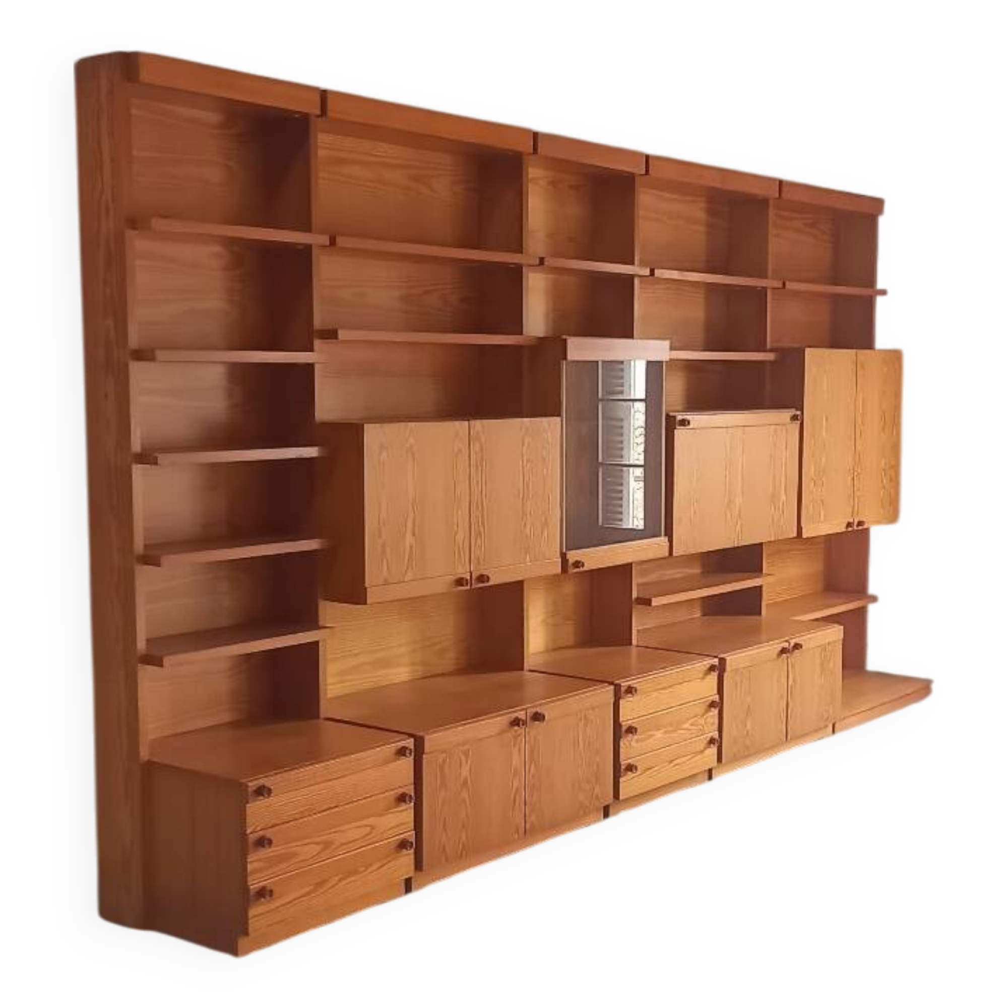 Living room library