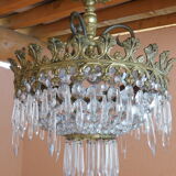 Ceiling lamp chandelier tassels ø 34 cm