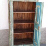 Wardrobe two doors and a green/blue drawer