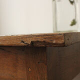 Rustic wooden desk farmhouse style