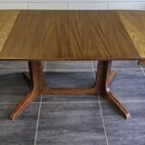 Vintage Baumann extendable table, 1970s