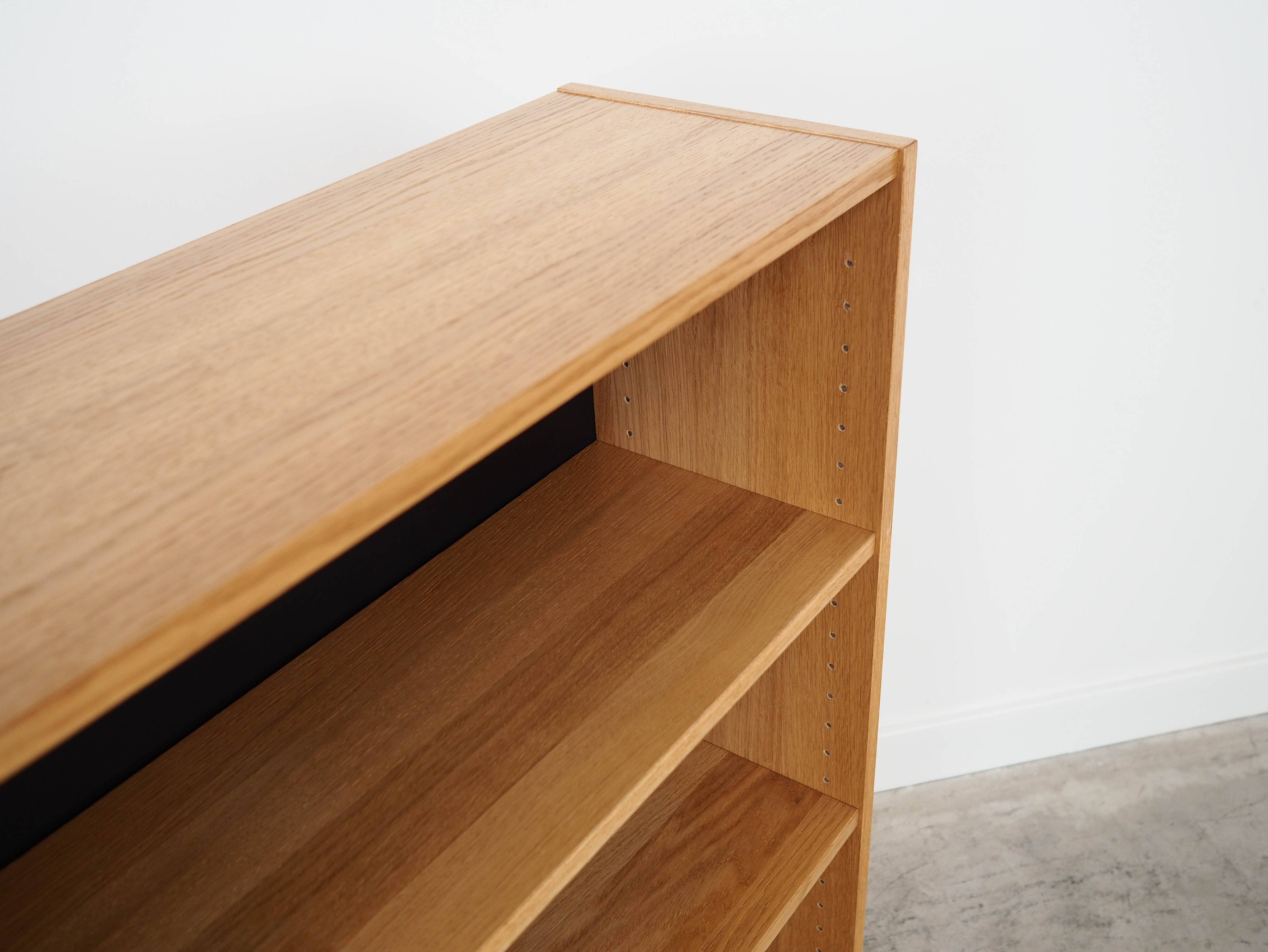 Oak bookcase, Danish design, 1970s, made in Denmark