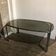 Table à manger verre et chromé 1970