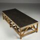 Vintage bluestone coffee table