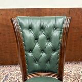 Fauteuil Chesterfield classique anglais