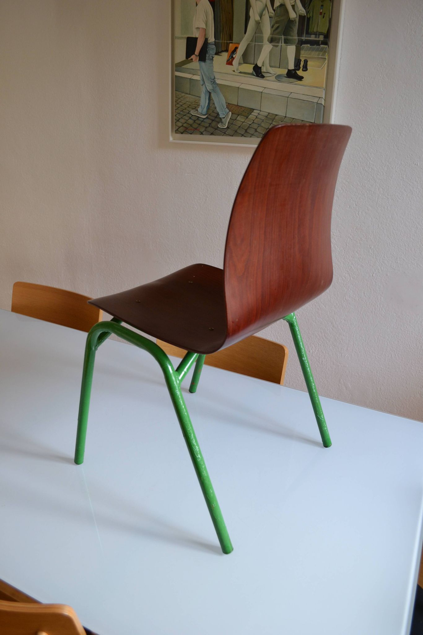 Vintage "Pagwood" children's chair by Pagholz circa 1960