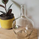 Transparent demijohn