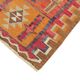Turkish Handwoven Vintage Herki Kilim 97 cm x 325 cm