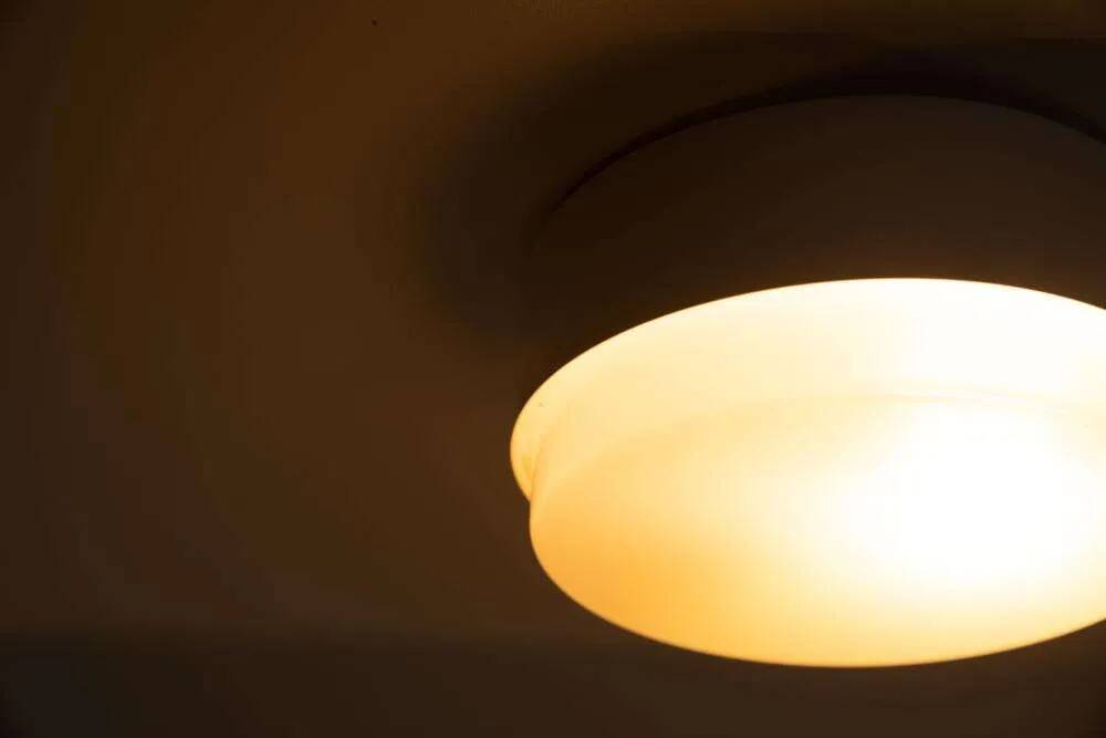 Ceiling/wall light from the 70s Space Age Ahlemann + Schlatter