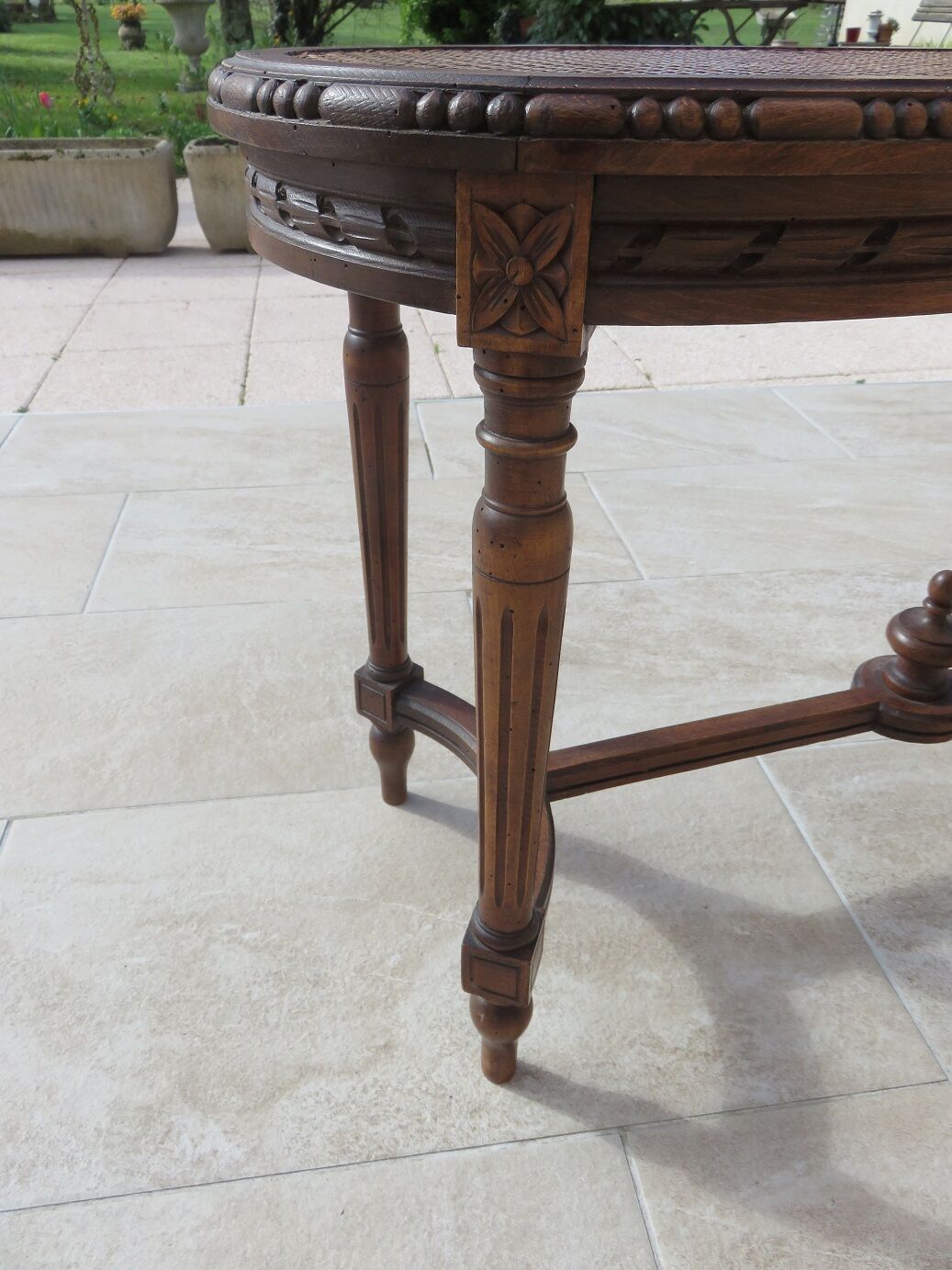 Piano seat Louis XVI style