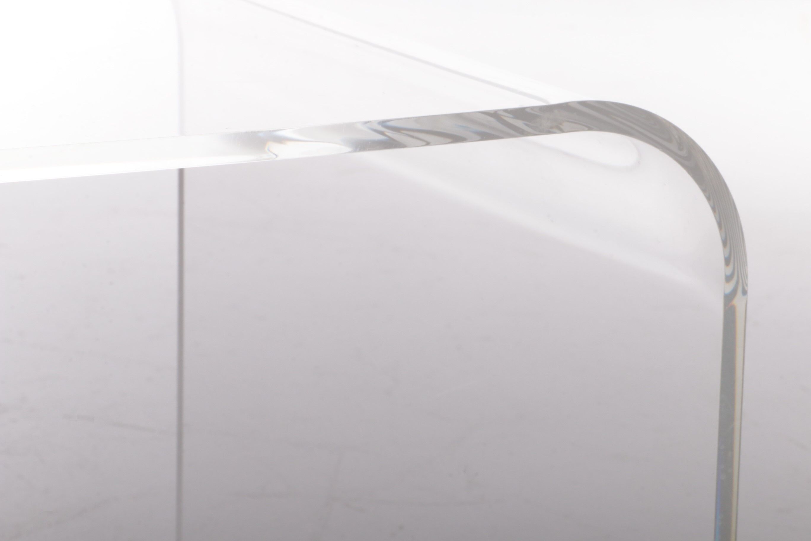 Plexiglass side table, 1970