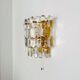 Palazzo Ice Glass Wall Lamp by J.T. Kalmar