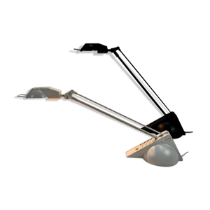 ensemble de 2 lampes de bureau design postmodernes, années 1980
