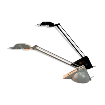Ensemble de 2 lampes de bureau design postmodernes, années 1980